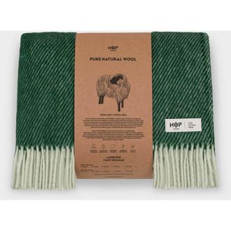 OEM Manta De Lana Alpak (raya Verde)