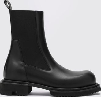 Rick Owens Stivaletti Chelsea in pelle di vitello con suola dentellata