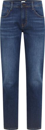 Mustang Straight-Jeans MUSTANG Herren Style Denver Straight, Herren, Gr. 31, L&auml;nge 32, 883 dunkelblau, Denim/Jeans, 99% Baumwolle, 1% Elasthan, unifarben, str