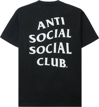 ANTI SOCIAL SOCIAL CLUB Anti Social Social Club Mind Games Tee Black 0657-1SS230103MGT-BLAC