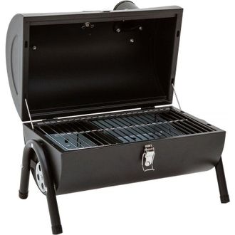 Habitat et Jardin Habitat Et Jardin - Barbecue a carbonella portatile Captain - 42 x 27 x 43 cm - Nero