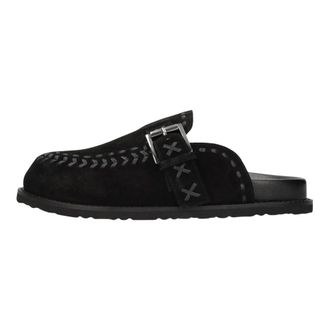 Coral Blue Zuecos de Ante - Shoes - Mujer - Negro - 36 EU