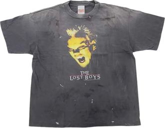 Saint Mxxxxxx T-shirt con stampa grafica - Nero