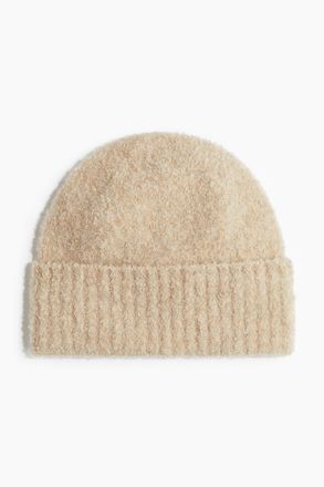 H&M Flauschige Beanie - Beige