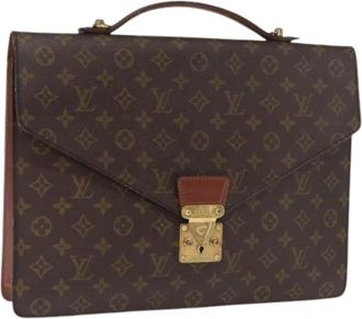Louis Vuitton Pre-owned Handbags, female, Brown, Size: ONE SIZE Pre-owned Canvas Handbag