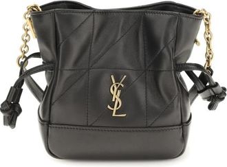Saint Laurent Jamie Mini Leather Clutch Bag