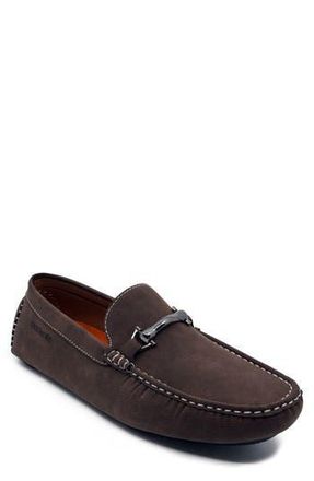 Akademiks Bit Driving Loafer in Brown at Nordstrom Rack, Size 10.5