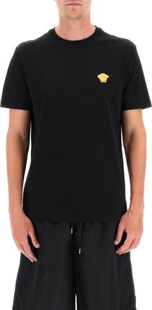 Versace Mens Black Cotton T-shirt - Size Small
