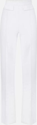 Elisabetta Franchi Hose mit gesticktem Logo