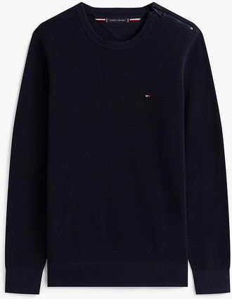 Tommy Hilfiger Mens Classic Crewneck Sweater - Navy - XL