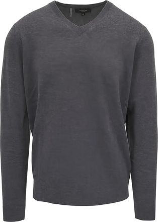 Kinross Cashmere V-neck sweater - Grey
