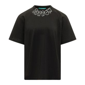 Barrow Barrow - Jersey T-shirt - Heren - Tops - Zwart - Maat: XS Jersey