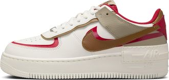Nike (WMNS) Nike Air Force 1 Shadow Phantom Fire Red Khaki HQ3400-030