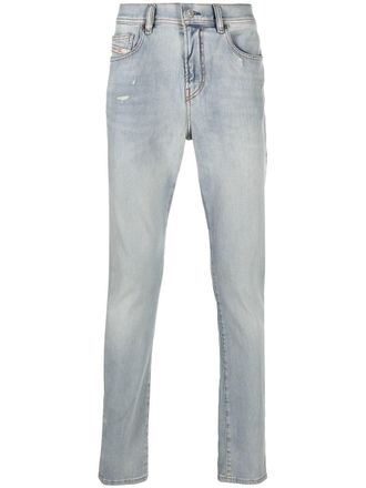 Diesel distressed slim-fit jeans - men - Cotton/Spandex/Elastane - 29/32 - Blue