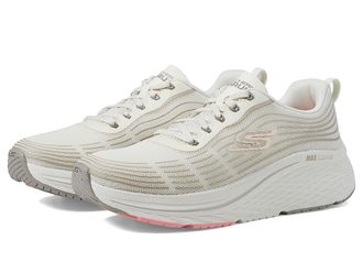 Skechers Max Cushioning Elite 2.0 Womens Shoes Natural/Pink : 9.5 B - Medium, Textile