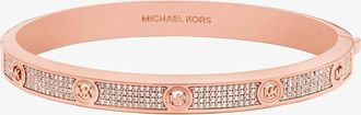 Michael Kors Pav&eacute; Logo Stud Bangle
