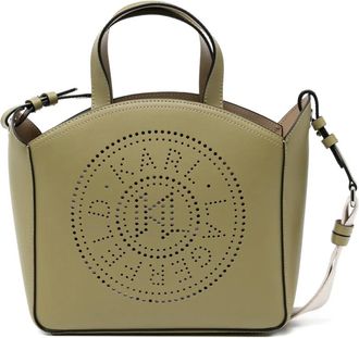 Karl Lagerfeld small K/Circle tote bag - Groen