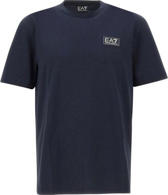 Emporio Armani Emporio Armani Ea7, Hombre, Camisetas, Azul, Talla: XL