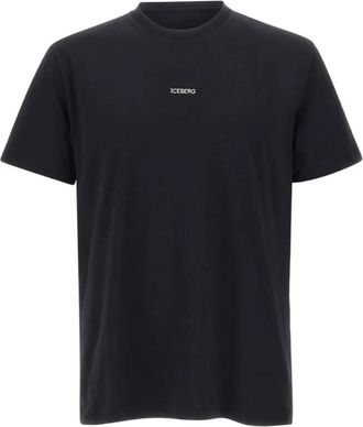 Iceberg Tee Dino - Heren - T-shirts - Zwart - S - Katoen - Tops