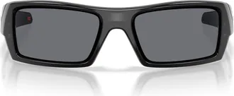Oakley 60mm Gascan Rectangle Sunglasses in Black Ink/grey at Nordstrom