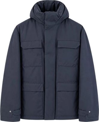 Herno Winterjassen - Heren - Winterjassen - Blauw - 3XL - Jassen