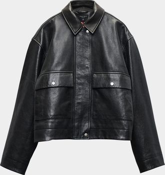 Rag & Bone Nonie Leather Jacket