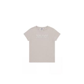 Freddy T-shirt Donna Regular in Jersey con Spacchi su Fondo