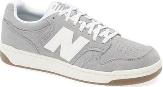 New Balance 480 Basketball Sneaker in Slate Grey/Sea Salt at Nordstrom, Size 8.5