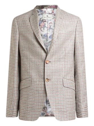 Etro single-breasted blazer - Neutrals