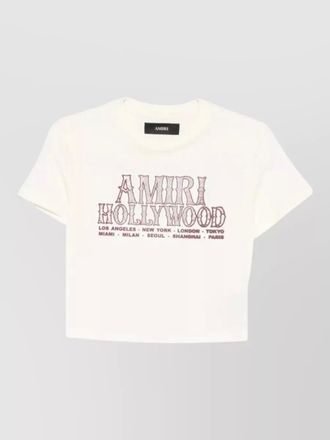 Amiri graphic cotton short-sleeve t-shirt