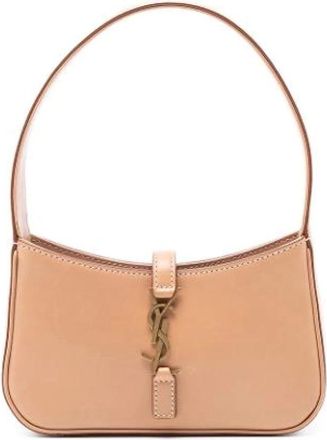 Saint Laurent Pre-owned Shoulder Bags, female, Brown, Size: ONE SIZE Pre-owned Vintage Shoulder Bag