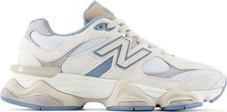 New Balance Unisex 9060 en Azul/Blanco, Gamuza/Malla, Talla 37.5