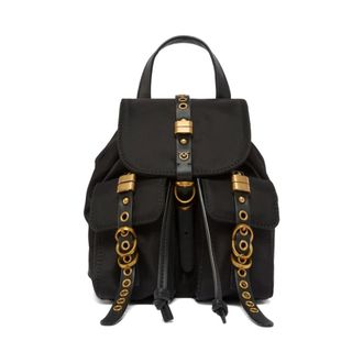 Pinko Backpacks, female, Black, Size: ONE SIZE Backpack