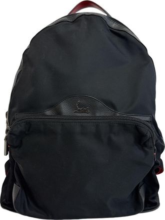 Christian Louboutin Black Nylon Backpack (Pre-Owned)