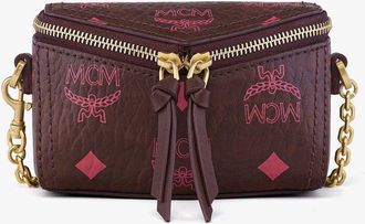 MCM Diamant 3D Charm in Visetos in Cinnamon at Nordstrom