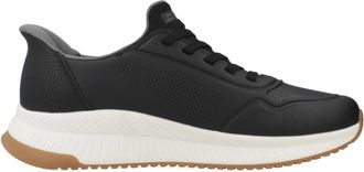 Skechers Casual Sneakers voor Directe Stap Comfort - Heren - Sneakers - Zwart - 41 EU - Schoenen