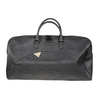 Sprayground Blacked Out Embossed Gold Tooth Duffle - Heren - Weekendtassen - Zwart - ONE Size - Tassen