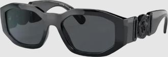 Versace Unisex Medusa Biggie Sunglasses In Black