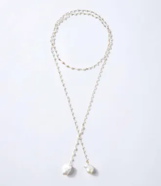 Native Gem Womens Moonstone Necklace In Mother Of Pearl
