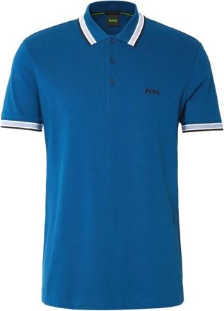 HUGO BOSS Paddy Polo - Heren - Polos - Blauw - 5XL - Katoen - Tops