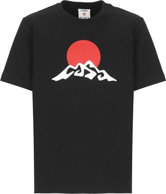 Casablanca Montagne White Snow T-shirt