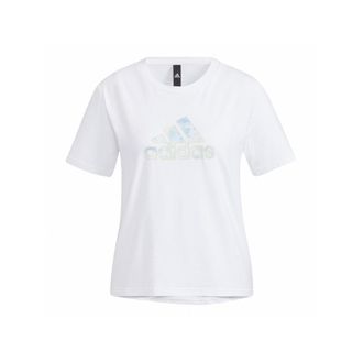 adidas (WMNS) adidas Logo Printed T-Shirt Asia Sizing White HF2482