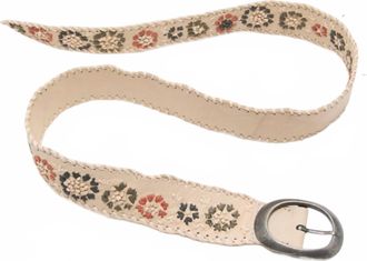 Free People Womens Dreaming Raffia Belt In Beige