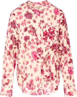 Isabel Marant Pink Regular Floral Shirt