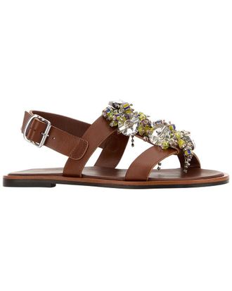 Dries Van Noten Leather Sandal