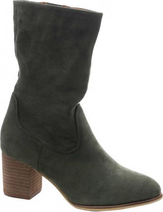 Corkys Footwear Womens Wicked Dress Booties In Olive