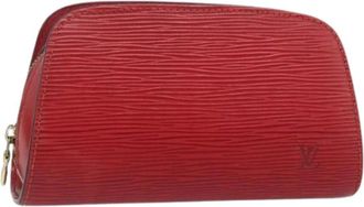 Louis Vuitton Pre-owned Clutches, female, Red, Size: ONE SIZE Pre-owned Pouch