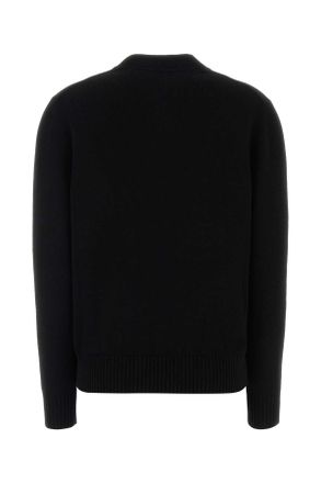 Givenchy Womens Black Wool Blend Sweater Exterior: Cashmere Maglieria