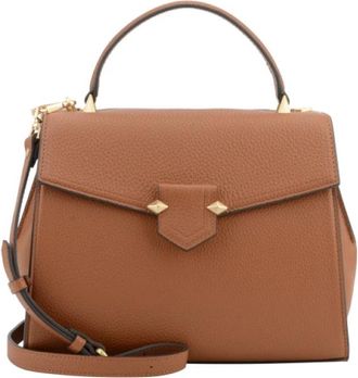 Pourchet S&egrave;vres Medium Bag - Dames - Handtassen - Bruin - ONE Size - Leer - Tassen