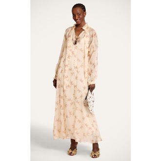 La DoubleJ Cerere Dress in Farfalla Buttercream at Nordstrom, Size X-Small